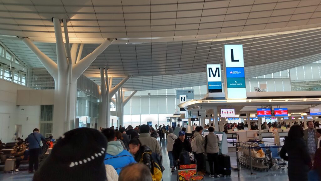 中国南方航空　搭乗記　A330　羽田空港　CZ648　チェックイン