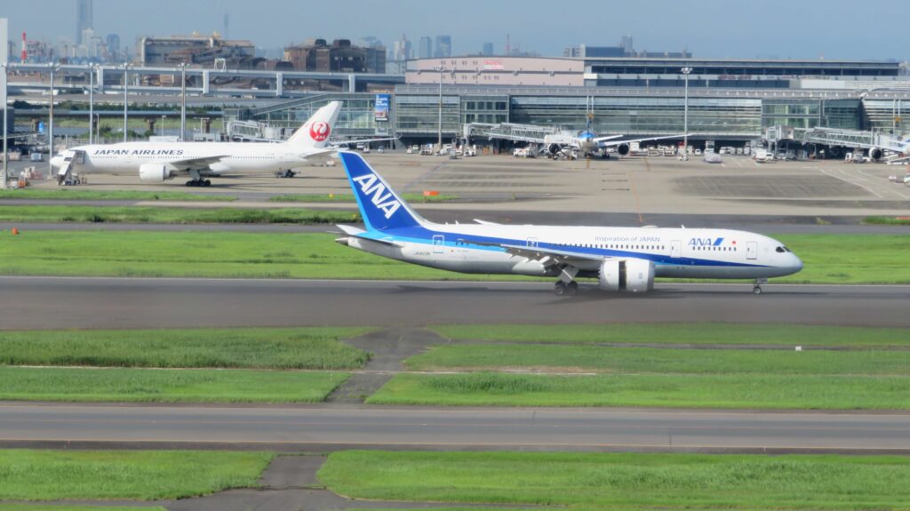 羽田空港 ANA JAL 787 777