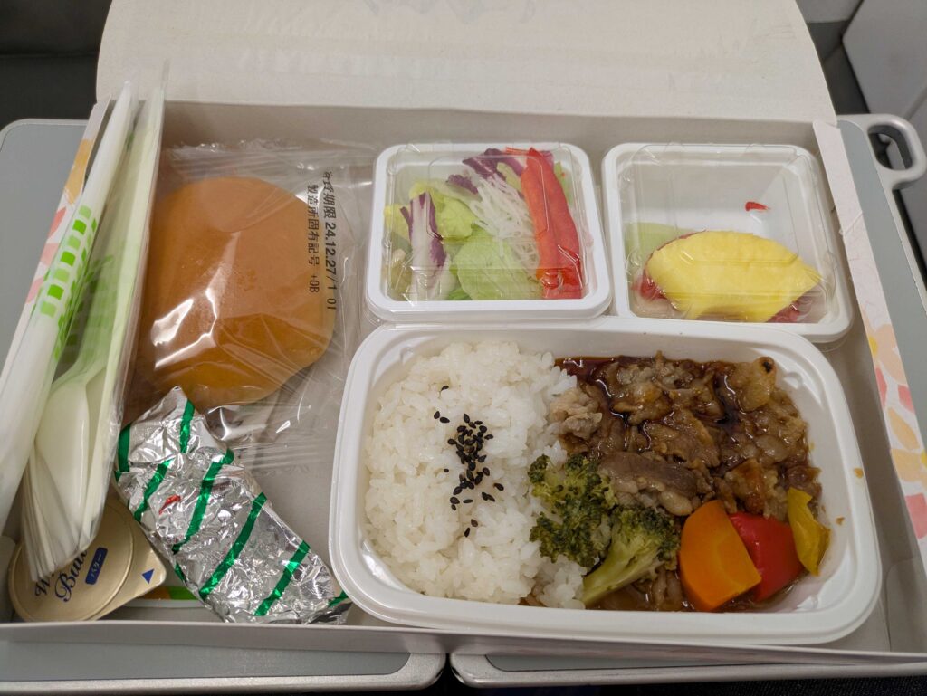 中国南方航空 機内食 大阪 関西空港 上海