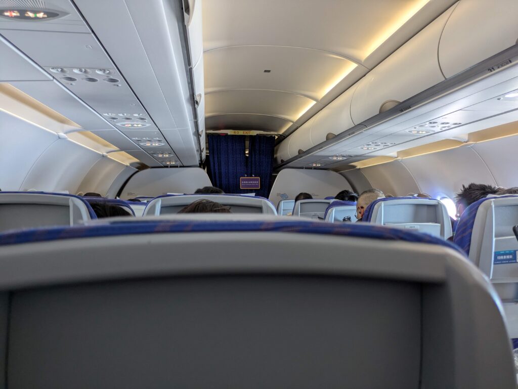 中国南方航空 機内 A321